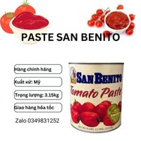 CÀ CHUA PASTE SAN BENITO HỘP 3KG - SAN BENITO TOMATO PASTE