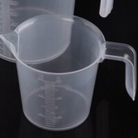 Ca cốc ly đong nhựa đinh lượng pha chế chia vạch 100ml 250ml > 500ml > 1000ml (chất dày, bền, đẹp) Kích Thước 250ml