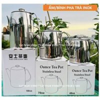 CA ĐÁNH SỮA, ẤM TRÀ, CA ĐỰNG NƯỚC INOX BÓNG CAO CẤP (DÀY, NẶNG TAY) - CÓ NẮP ĐẬY (1.4L, 2.1L, 2.9L)