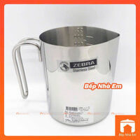 Ca Đánh Sữa - Ca Đong ZEBRA Dung Tích 800ml ( Inox 304) - 112590 - Hàng Nhập Khẩu Thái Lan