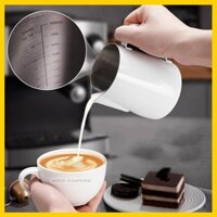 Ca đánh sữa dung tích 350ml - 600ml - 900ml | Làm Cà Phê Latte Art, Cappuccino