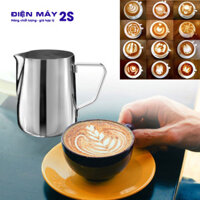 Ca đánh sữa inox 350 ml tiện dụng cho máy pha cà phê Espresso