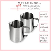 Ca đánh sữa inox 600 ml cà phê espresso - Dụng cụ quầy pha chế