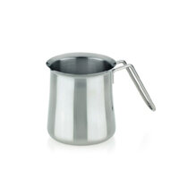 CA ĐÁNH SỮA INOX 600ml  MÀU BẠC