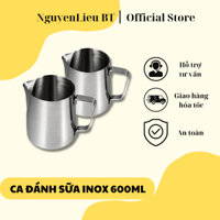 CA ĐÁNH SỮA INOX 600ML