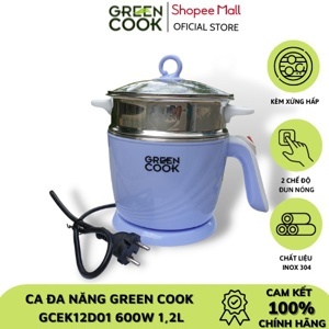 Ca điện đa năng Green Cook GCEK12D01
