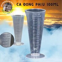 Ca Đong 100 ml Nhựa Có Vạch Chia Định Lượng - Chuẩn nhựa PP - Phễu