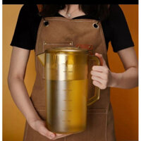 Ca đong chia vạch, ca nhựa MEKA chịu nhiệt siêu tốt, ca pha chế  đủ size 2,5L, 5L GDMP2