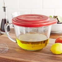 Ca Đong Định Lượng/Tô Thủy Tinh Có Nắp, 2000 ml, Anchor Hocking (Mỹ)💥Thủy Tinh Cường Lực Chịu Nhiệt