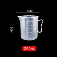 Ca đong nhựa có vạch chia định lượng 100ml 250ml 500ml - 250ml