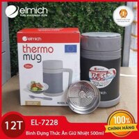 Ca đựng thức ăn Inox 304 giữ nhiệt Elmich 500ml EL-7228 xuất xứ CH Séc Châu Âu bảo hành chính hãng 12 tháng