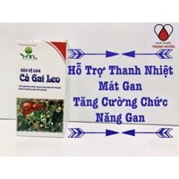 Cà gai leo - hỗ trợ thanh nhiệt mát gan, tăng cường chức năng gan - lo 60 viên