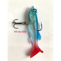 cá giả câu lure ,silicon , mồi  sống động