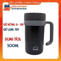 Ca giữ nhiệt Lock & Lock 500ml Màu đen