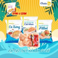 Cá Hồi Lão Ngư Cắt Khúc Fillet Đông Lạnh Đôi Đũa Vàng 400g Tươi Ngon Mềm Dai Siêu Nhiều Chất Dinh Dưỡng Tiện Lợi