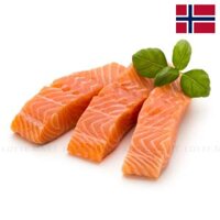 Cá Hồi Na Uy Phi Lê Tươi Không Da 330G