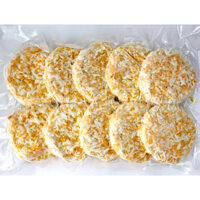 Cá hồi tẩm bột chiên xù (Hamburger cá hồi) (VF)