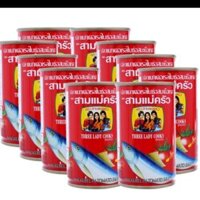 cá hộp 3 cô gái