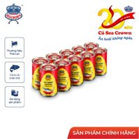 Cá hộp Sea Crown cá Trích sốt cà - Lốc 10 lon