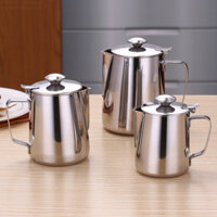 Ca Inox Mới Đủ Size, Ca Pha Chế, Ca Múc Nước, Ca Nắp Bật Dày Dặn, Sáng Bóng, Dễ Vệ Sinh Mta-Mart2