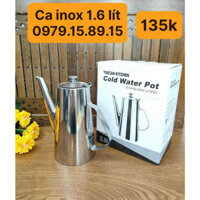 Ca Inox Ủ Trà/Rót Trà 1,6 Lít