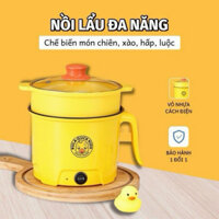 CA LẨU MINI 1,8L❤️FREE SHIP❤️ CA MỲ VỊT VÀNG KÈM GIÁ HẤP, NỒI LẨU MINI 1,8L