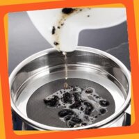 Ca lọc dầu ăn gạn dầu INOX khay lưới nhỏ gạn bỏ các cặn mỡ dư thùa tiện lợi SA1402 💖 Huni au