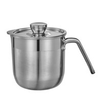 Ca lược lòng trắng trứng làm bánh ca đựng nước inox 304 F979