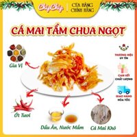 Cá Mai Tẩm Chua Ngọt Đậm Vị Ăn Liền Tiện Lợi An Toàn Vệ Sinh Thực Phẩm - Hộp 200g  - ĐỒ ĂN VẶT CÔ TUYẾT....