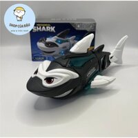 Cá Mập Baby Shark di chuyển tự động, CỬ ĐỘNG MIỆNG ,Có đèn, nhạc, đồ chơi cho bé 1 tuổi