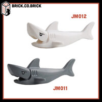 Cá Mập đồ chơi lắp ráp mô hình động vật thú rừng Animals JM011 -JM012