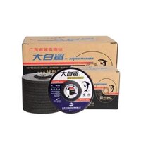 Cá Mập Trắng Lớn Đĩa Mài Góc Đĩa Đánh Bóng 100*6*16 Đĩa Mài Kim Loại Máy Mài Góc Đĩa Cắt Đĩa Đánh Bóng đĩa Bánh Xe Mài đá mài lưỡi cưa Đá mài