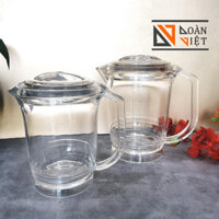 CA MECA UỐNG NƯỚC /CA RÓT TRÀ ĐÁ/ BÌNH ĐỰNG NƯỚC- Meca dày . Hàng loại 1 trong suốt rất đẹp, nặng tay. Dụng cụ pha chế