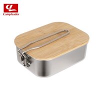 Cà Men inox 304 đa năng nắp tre [900ml]