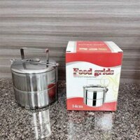 CÀ MÈN INOX CAO CẤP GIỮ NHIỆT 2 NGĂN