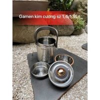 Cà Mên Kim Cương - Hộp cơm AILIJIN inox cao cấp giữ nhiệt 1L4