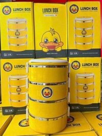 Cà mên vịt vàng 3 ngăn