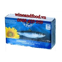 Cá mòi ngâm dầu hướng dương La Perla 125g