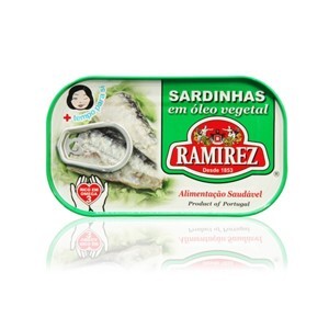 Cá mòi ngâm dầu Ramirez 125g