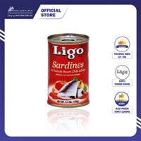 Cá Mòi Sốt Cà Vị Ớt Cay Ligo 155g (Thương Hiệu Mỹ - SX Philipines)