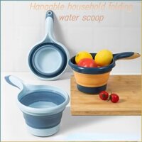Ca Múc Nước Bằng Silicone Có Thể Gấp Gọn Tiện Lợi Dành Cho Nhà Bếp / Phòng Tắm
