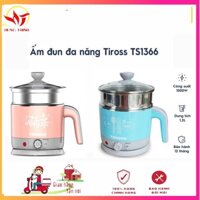 Ca Nấu Đa Năng, Ấm Đun Nước, Nồi Lẩu Mini Tiross TS1366 (1.2L)