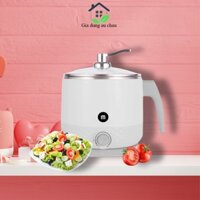 Ca Nấu Đa Năng Mishio MK214 inox 304 600w màu trắng giadung.auchau