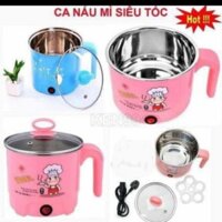 Ca nấu mì, nồi lẩu mini tiện dụng