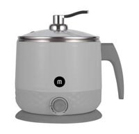 Ca nấu siêu tốc Mishio MK214 1.5L 600W inox 304 - nấu mì nấu lẩu nước sôi tốc độ đun nhanh công suất hoạt động ổn định