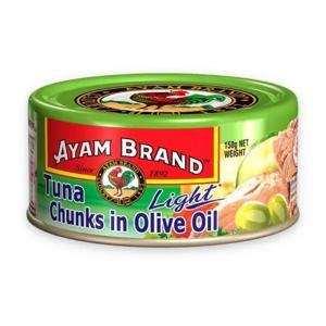 Cá ngừ cắt khúc ngâm dầu oliu Ayam