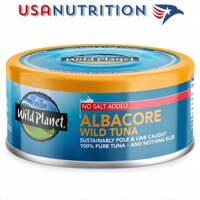 Cá ngừ đại dương Albacore Tuna "Wild Planet" : 1 hộp lẻ 142g