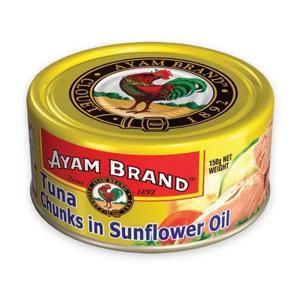 Cá Ngừ khúc ngâm dầu Hướng dương Ayam 150g
