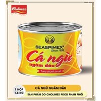 Cá ngừ ngâm dầu hộp lớn 1,8kg