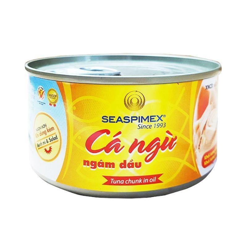 Cá ngừ ngâm dầu Seaspimex 185g